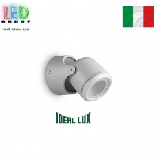 Вуличний світильник/корпус Ideal Lux, настінний/стельовий, алюміній, IP44, сірий, 1xGU10,  XENO AP1 GRIGIO. Італія!